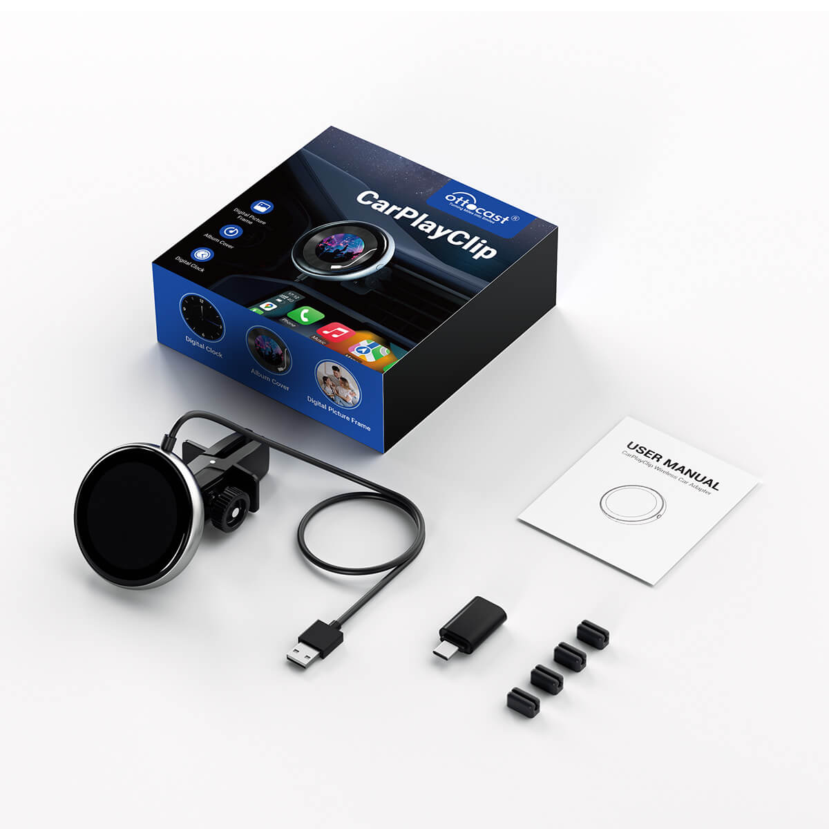 Adattatore Wireless CarPlayClip