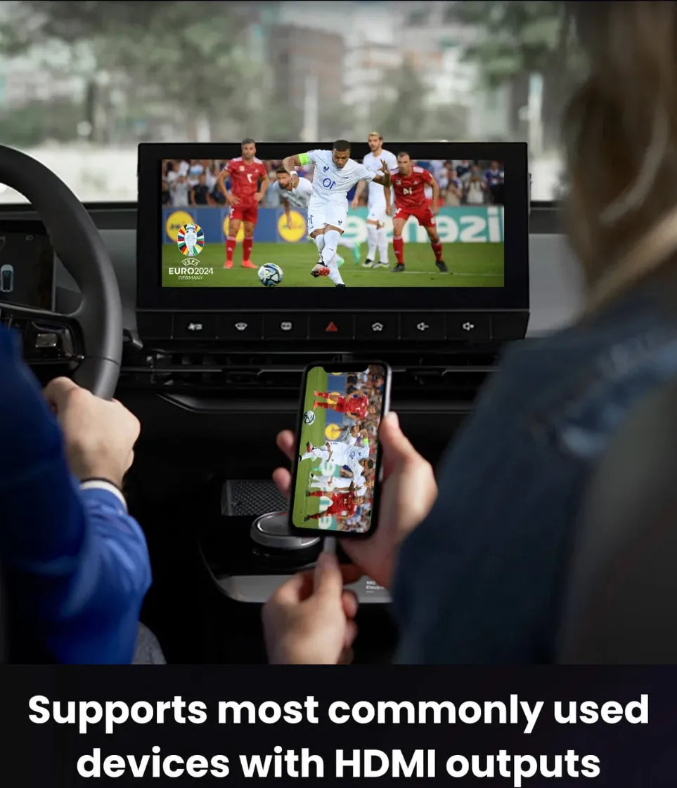 🎞️Car TV Mate Pro🚗Adaptador multimedia HDMl y CarPlay inalámbrico y Android Auto