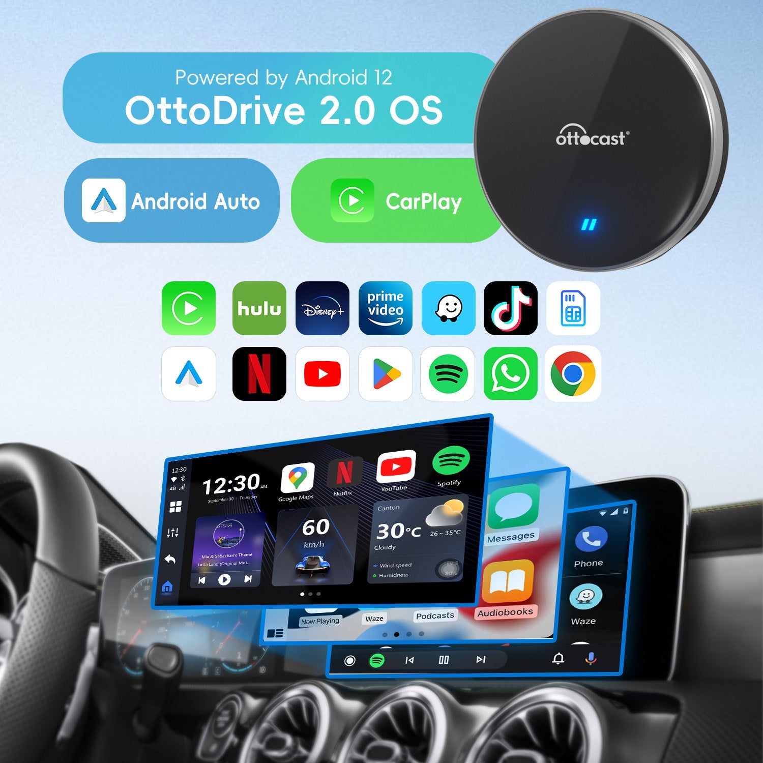 OttoAibox P3 Lite CarPlay AI Box