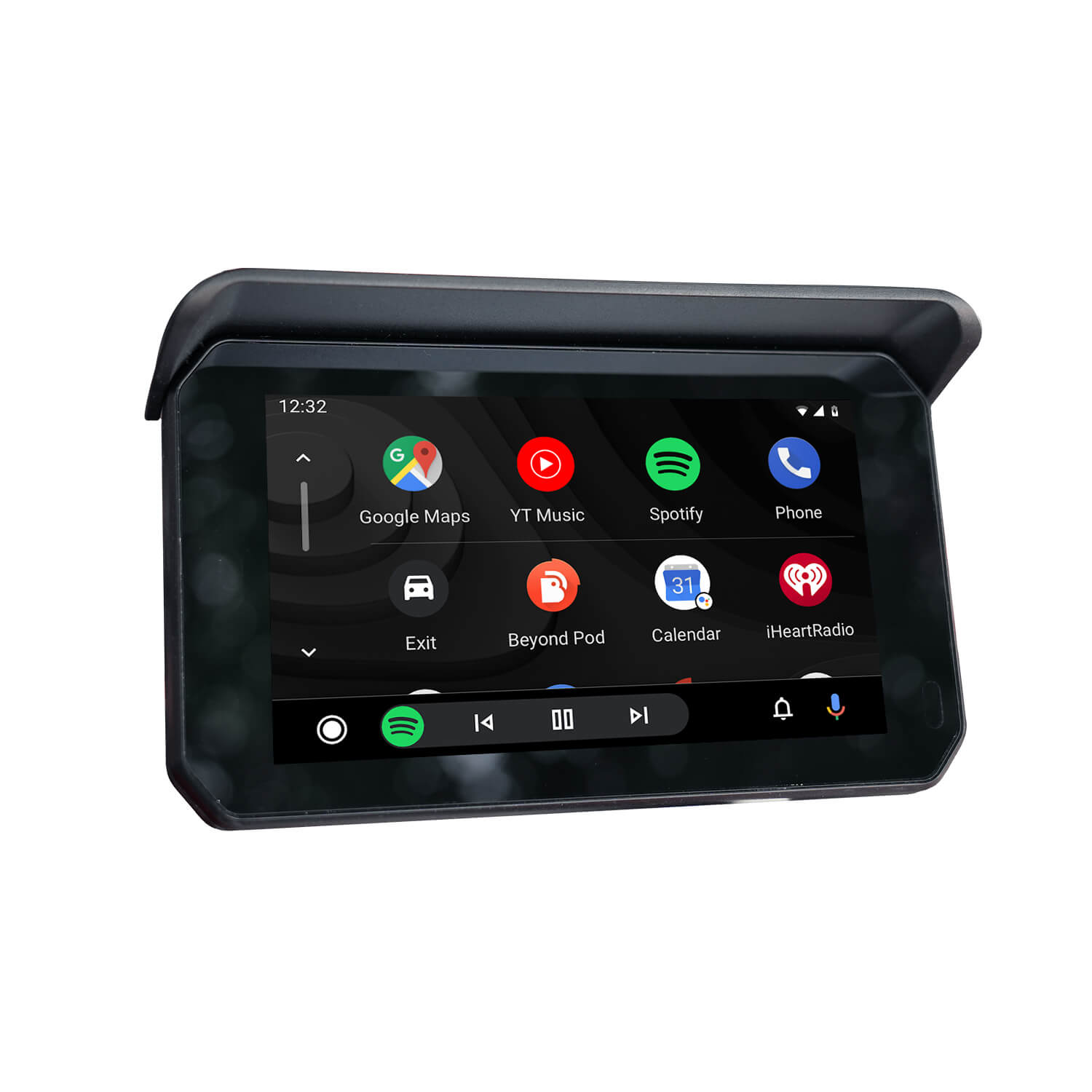 CarPlay Lite C5 SE portátil para motocicleta, GPS, inalámbrico, CarPlay/Android, pantalla automática