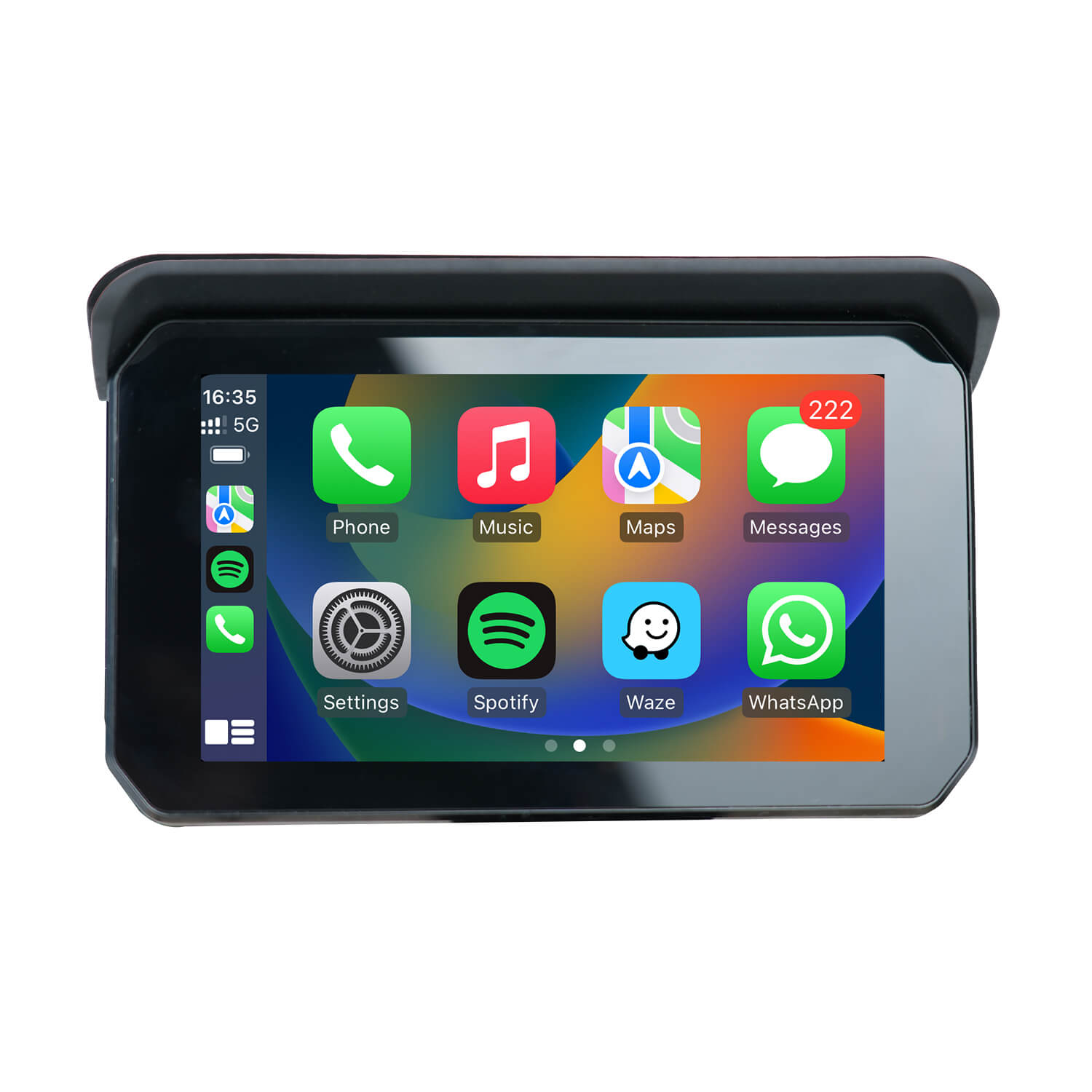 CarPlay Lite C5 SE GPS portatile per moto Wireless CarPlay/Schermo Android Auto