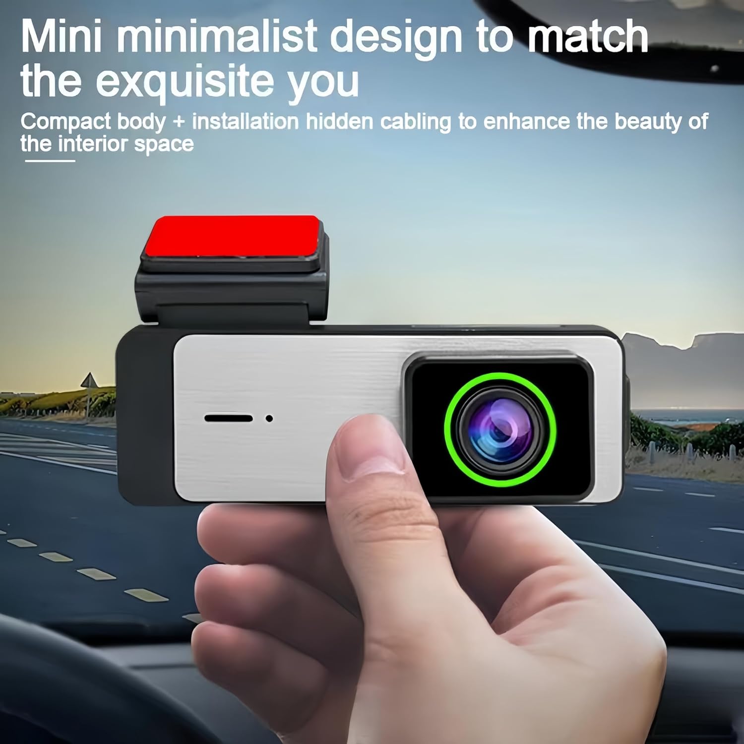 Superior Dash Cam - 2K HD, WiFi, App, Parking Monitor, Loop Recording, G-Sensor