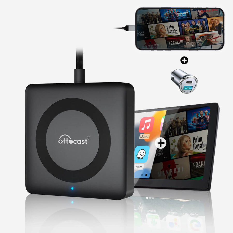 Car TV Mate Pro: adattatore multimediale HDMl e CarPlay wireless