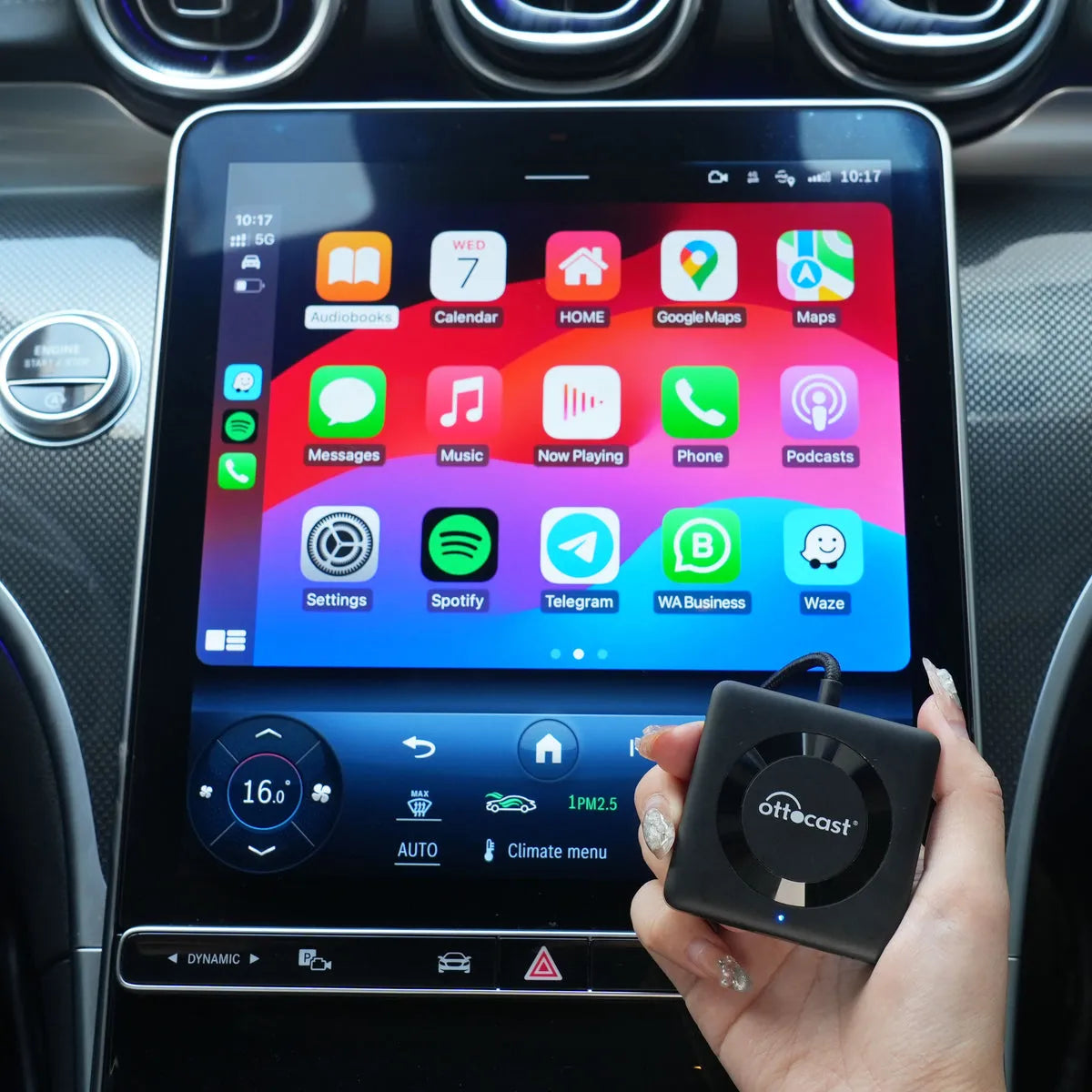 Car TV Mate Pro🔥HDMl multimídia e adaptador CarPlay sem fio