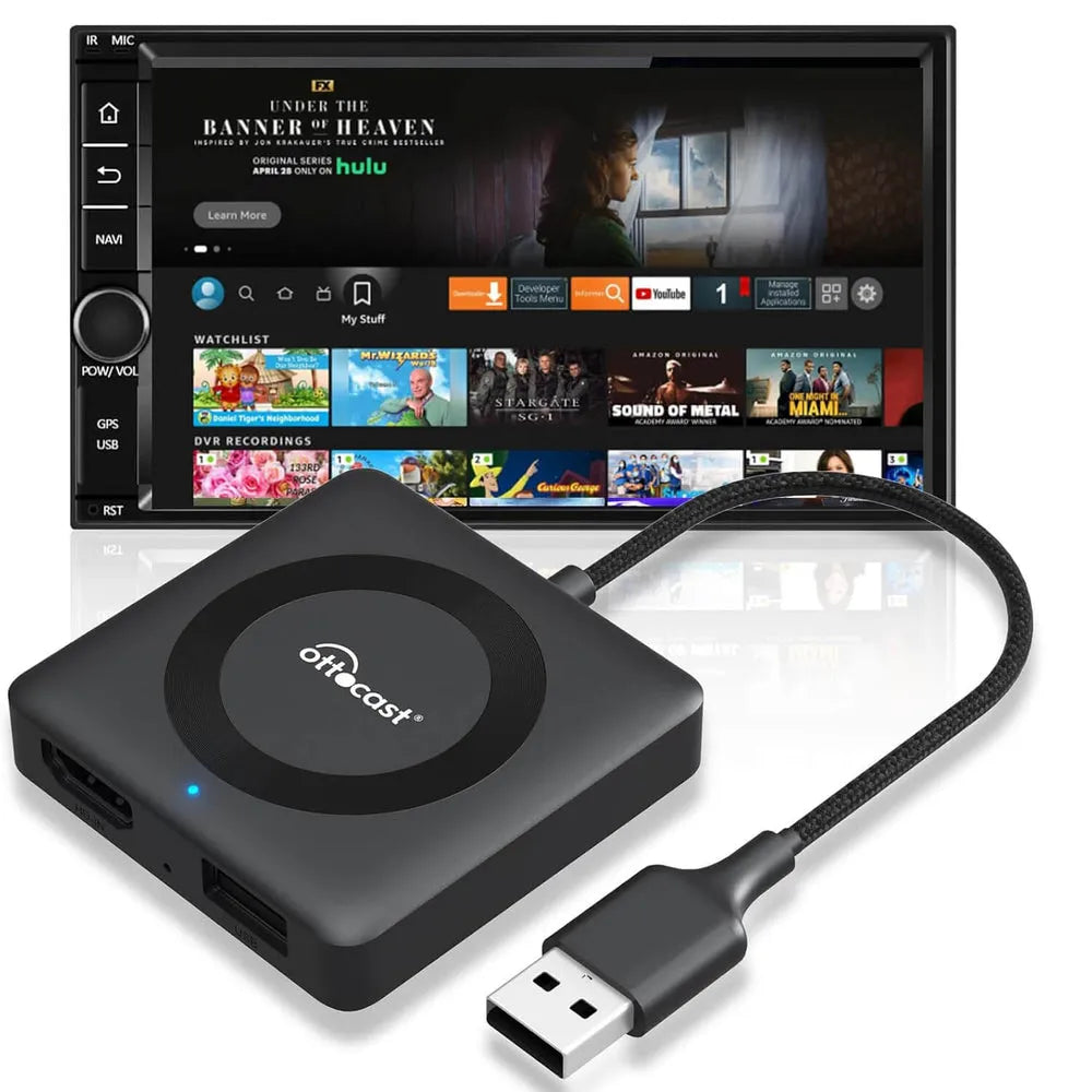 🎞️Car TV Mate Pro🚗Adaptador multimídia HDMl e CarPlay sem fio