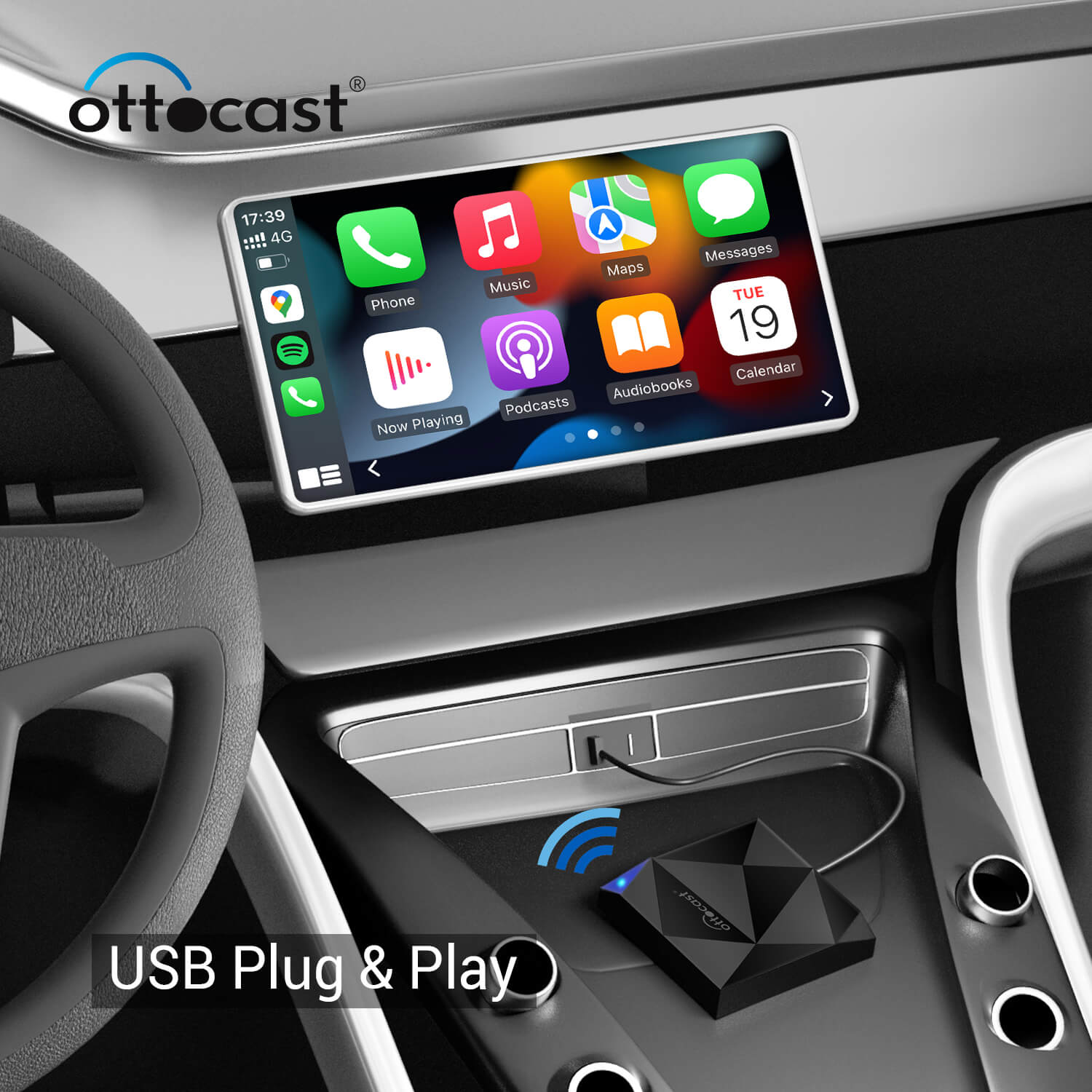 Adattatore CarPlay wireless U2-AIR