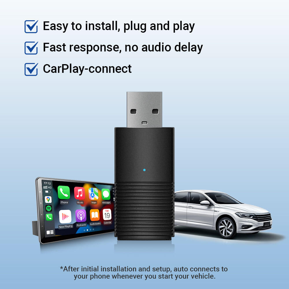 Mini Wireless CarPlay/Android Auto Adapter