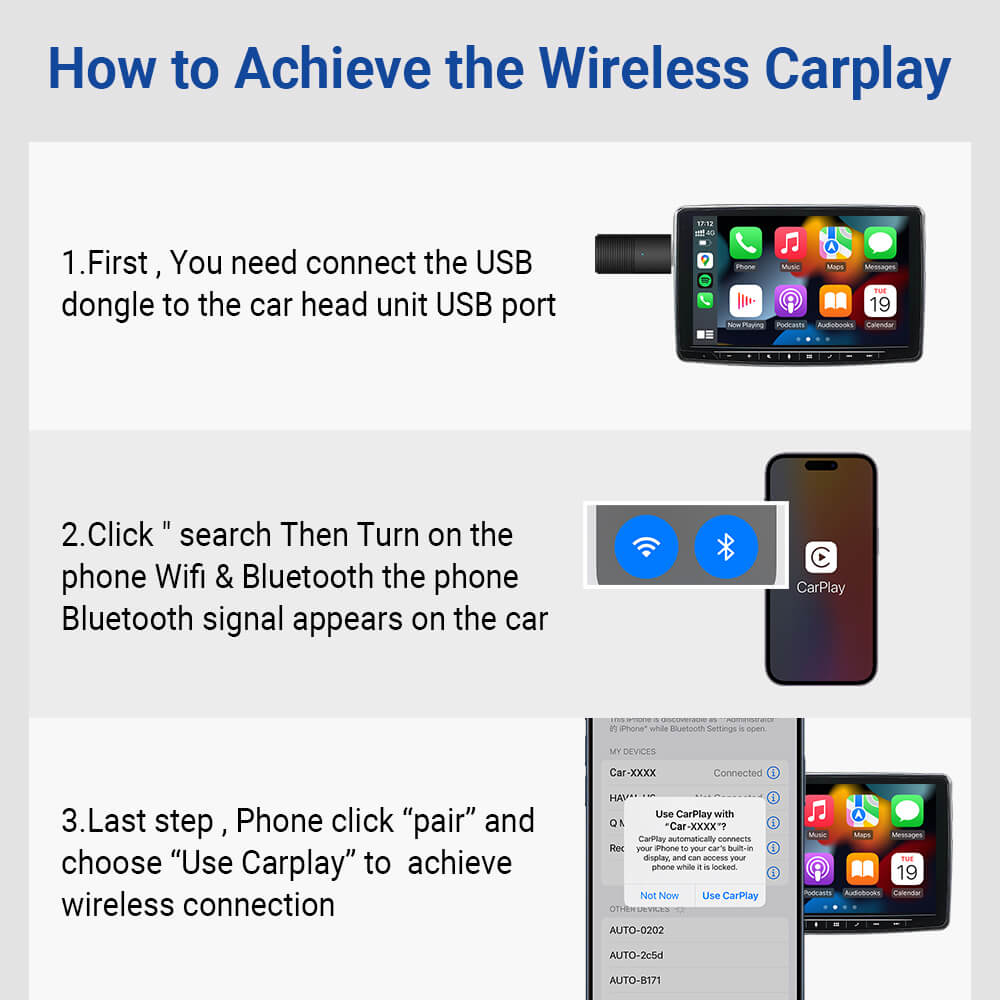 🔥Heute Sonderangebot🔥Mini Wireless CarPlay Adapter