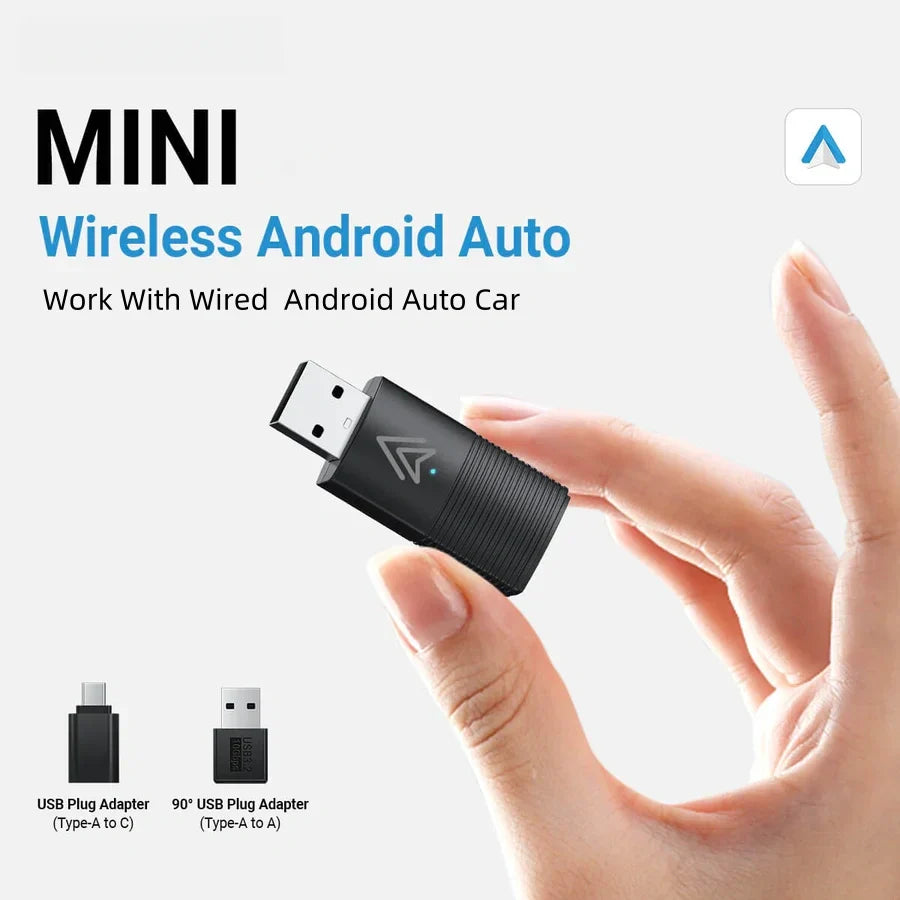 🎉Today Special Offer🎉 Mini Wireless CarPlay/Android Auto Adapter