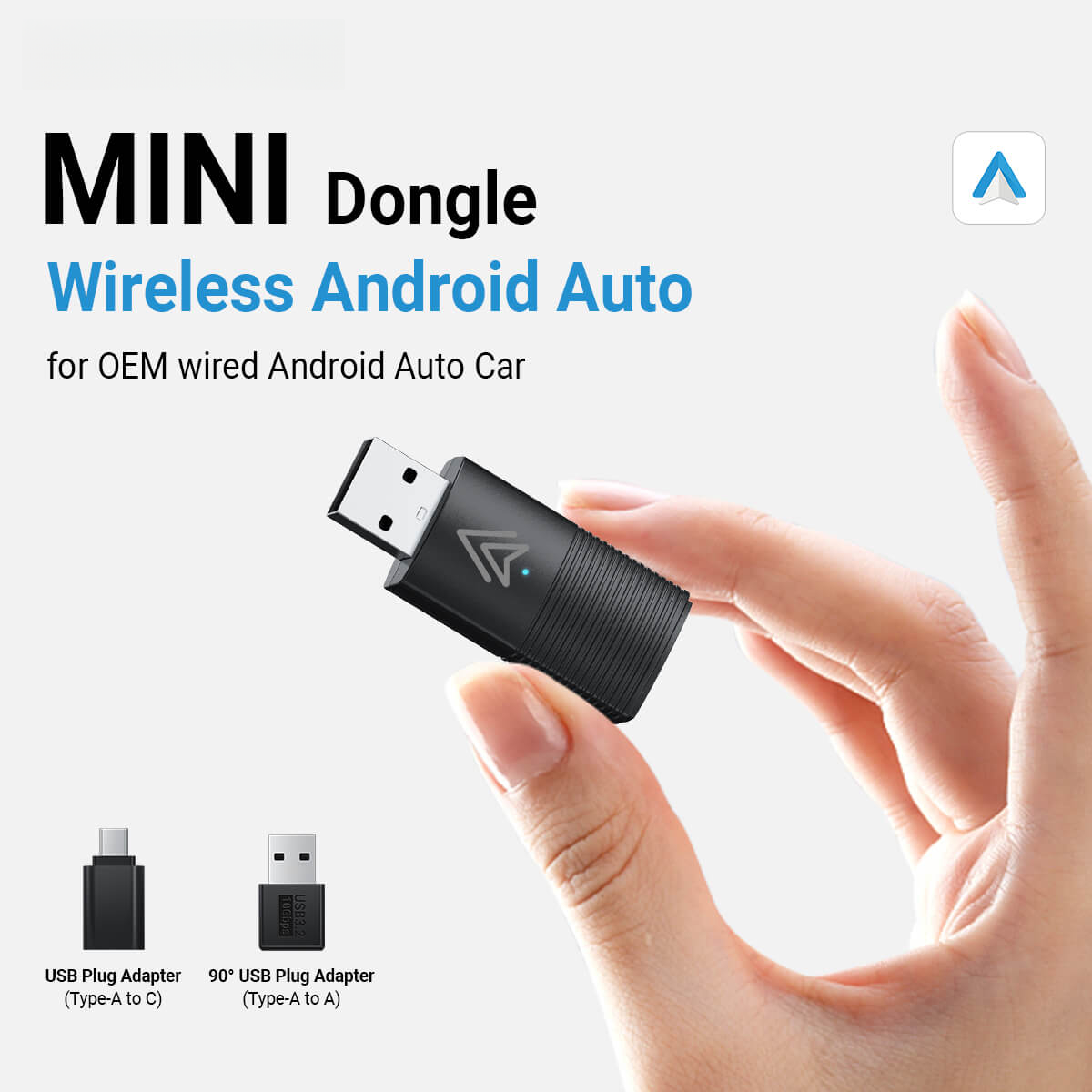 Mini Wireless CarPlay/Android Auto Adapter